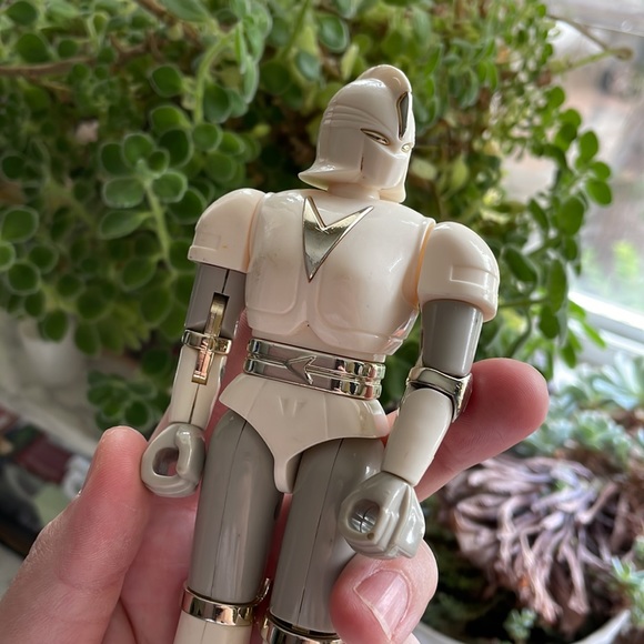 1995 Bandai Power Rangers Space Alien WHITE BATTLE BORG Action Figure - AS IS - Picture 2 of 5